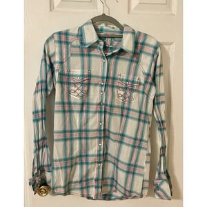 Wrangler Rock 47 Women's Western Shirt Size M